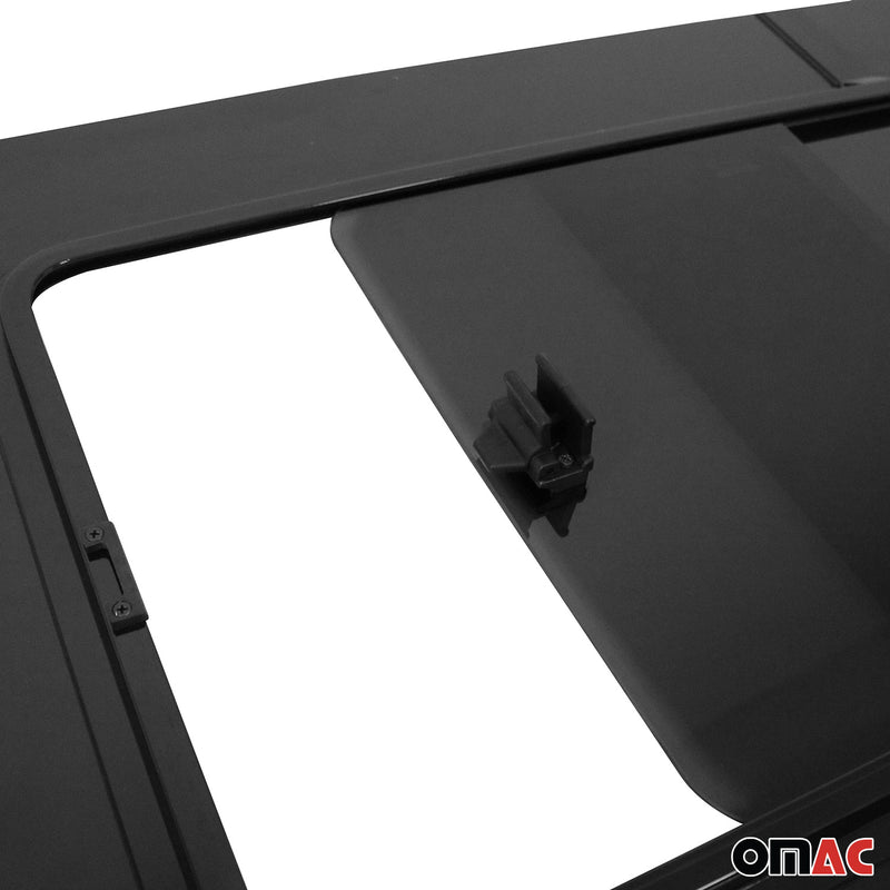 Seitenfenster Schiebefenster für Opel Movano 2010–2021 Schwarz Links L1