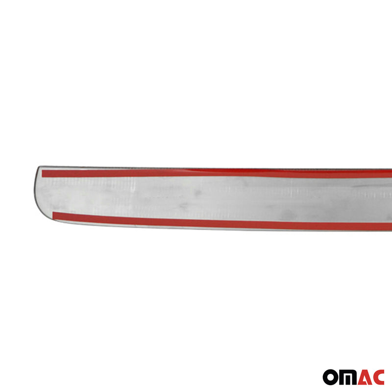 Kofferraumleiste Heckleiste für Nissan Qashqai +2 2008-2014 Edelstahl Chrom