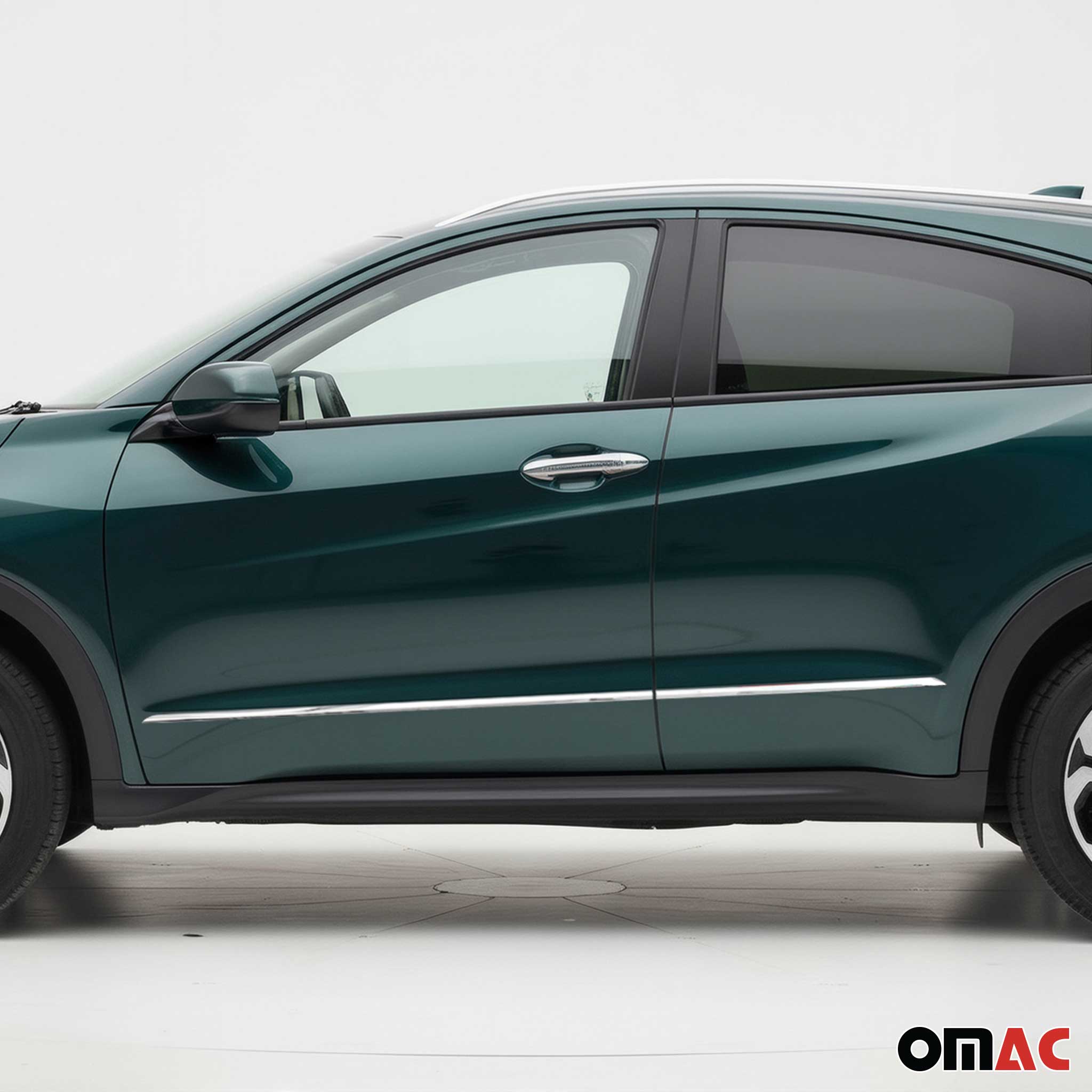 Seitentürleiste Türleisten Türschutzleiste für Honda HR-V RU5 2015-2021 Chrom 4x