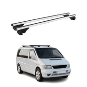 Dachträger Grundträger für Mercedes Vito W638 1996-2003 TÜV Aluminium Silber 2x