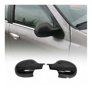 Spiegelkappen Spiegelabdeckung für Renault Thalia 2008-2013 Chrom ABS Dunkel