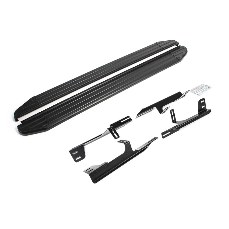 Trittbretter Seitenschweller für Honda CR-V 2012-2016 Alu Schwarz ABE