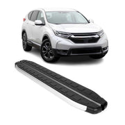 Seitenschweller Seitenbretter Trittbretter für Honda CR-V 2017-2022 Alu Schwarz