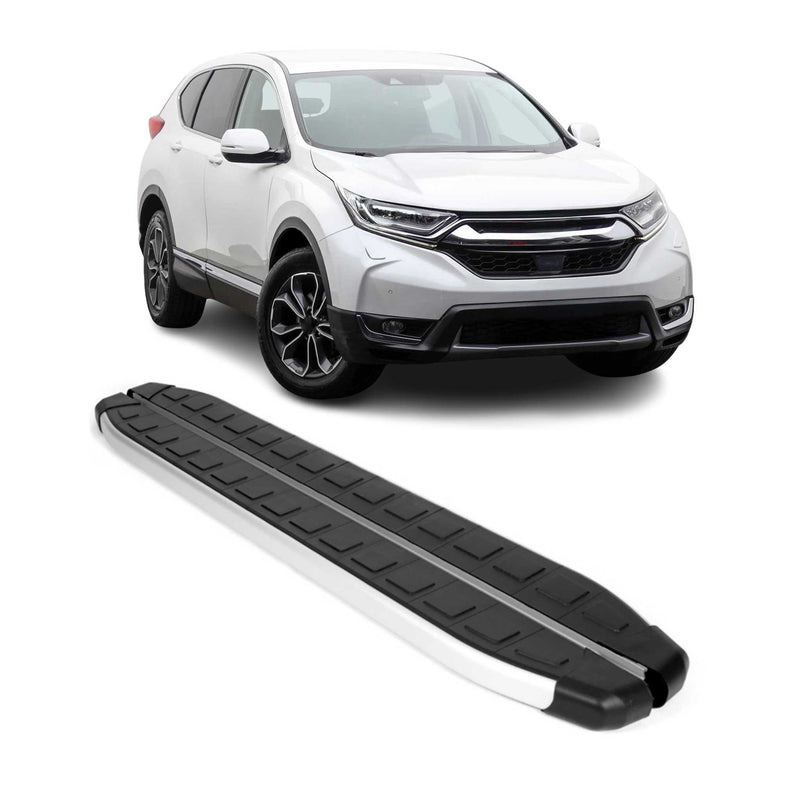 Seitenschweller Seitenbretter Trittbretter für Honda CR-V 2016-2025 Alu Schwarz
