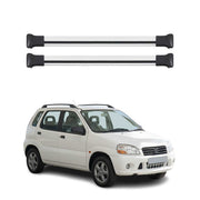 Dachträger Grundtäger für Suzuki Ignis I 2004-2006 FL 5Tür 75kg Alu Silber 2tlg