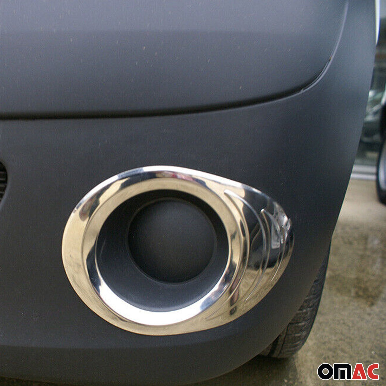 Nebelscheinwerfer Rahmen Chrom für Renault Kangoo 2007-2021 Edelstahl 2x
