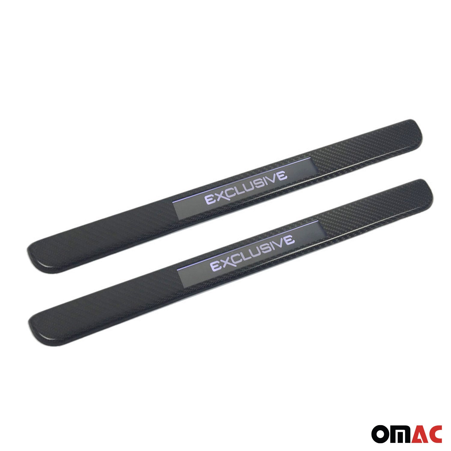 Einstiegsleisten Exclusive Türschwellerleisten Auto Carbon 2x 45Cm
