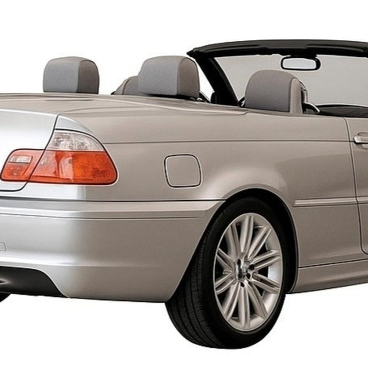 JOM Heckstoßstange für BMW E46 Coupe und Cabrio 1999-2007 Polypropylen