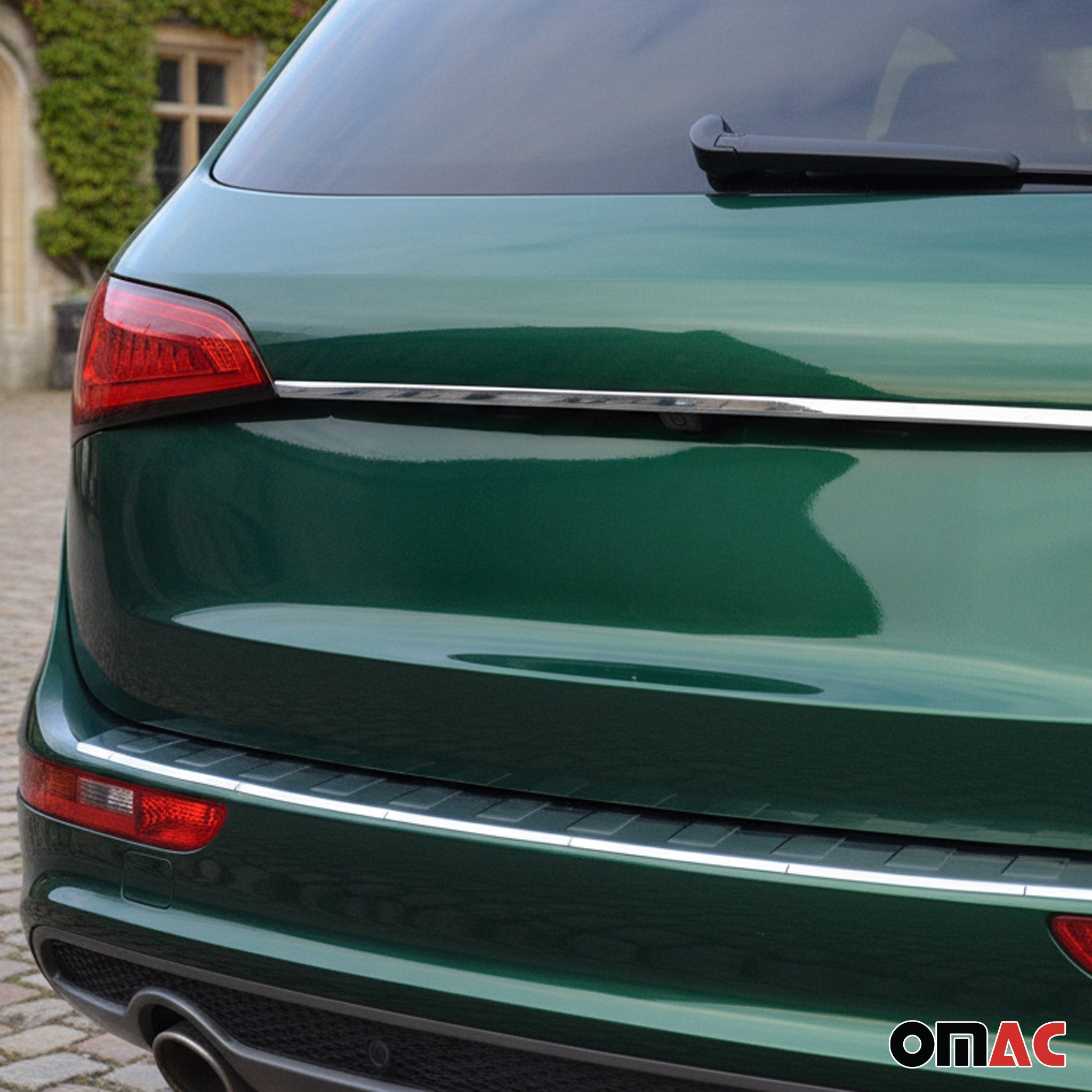 Heckklappe Kofferraumöffner Griff für Audi Q5 FY 2017-2024 Edelstahl Chrom