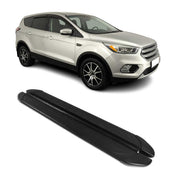 Seitenschweller Trittbretter für Ford Kuga II ST-Line 2016-2019 Schwarz 2 tlg