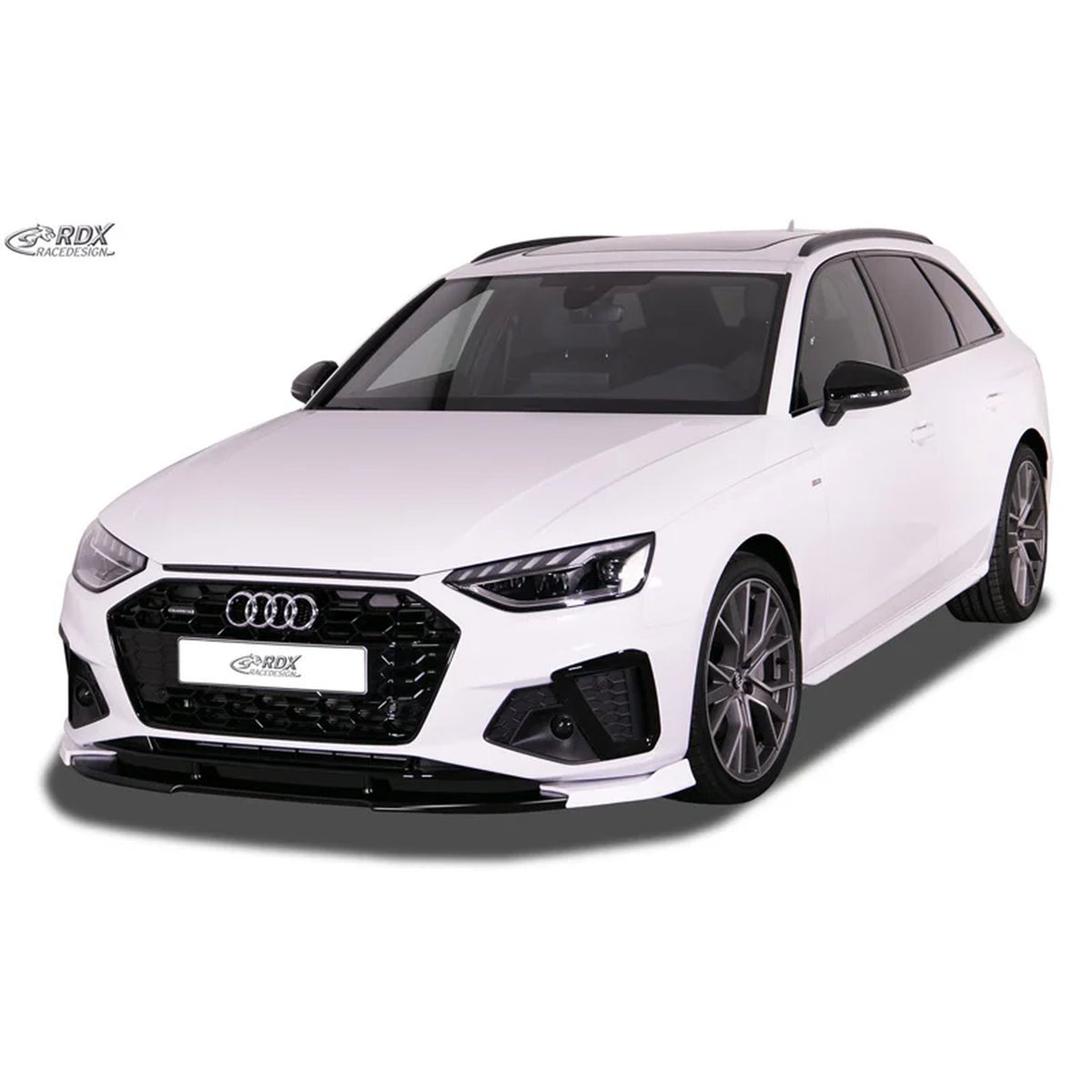 RDX Frontspoiler Vario-X für Audi A4 B9 FL 2019- S-Line & S4-Frontstoßstange
