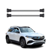 Dachträger Grundtäger für Mercedes EQB X243 2022-2026 75kg Aluminium Silber 2tlg