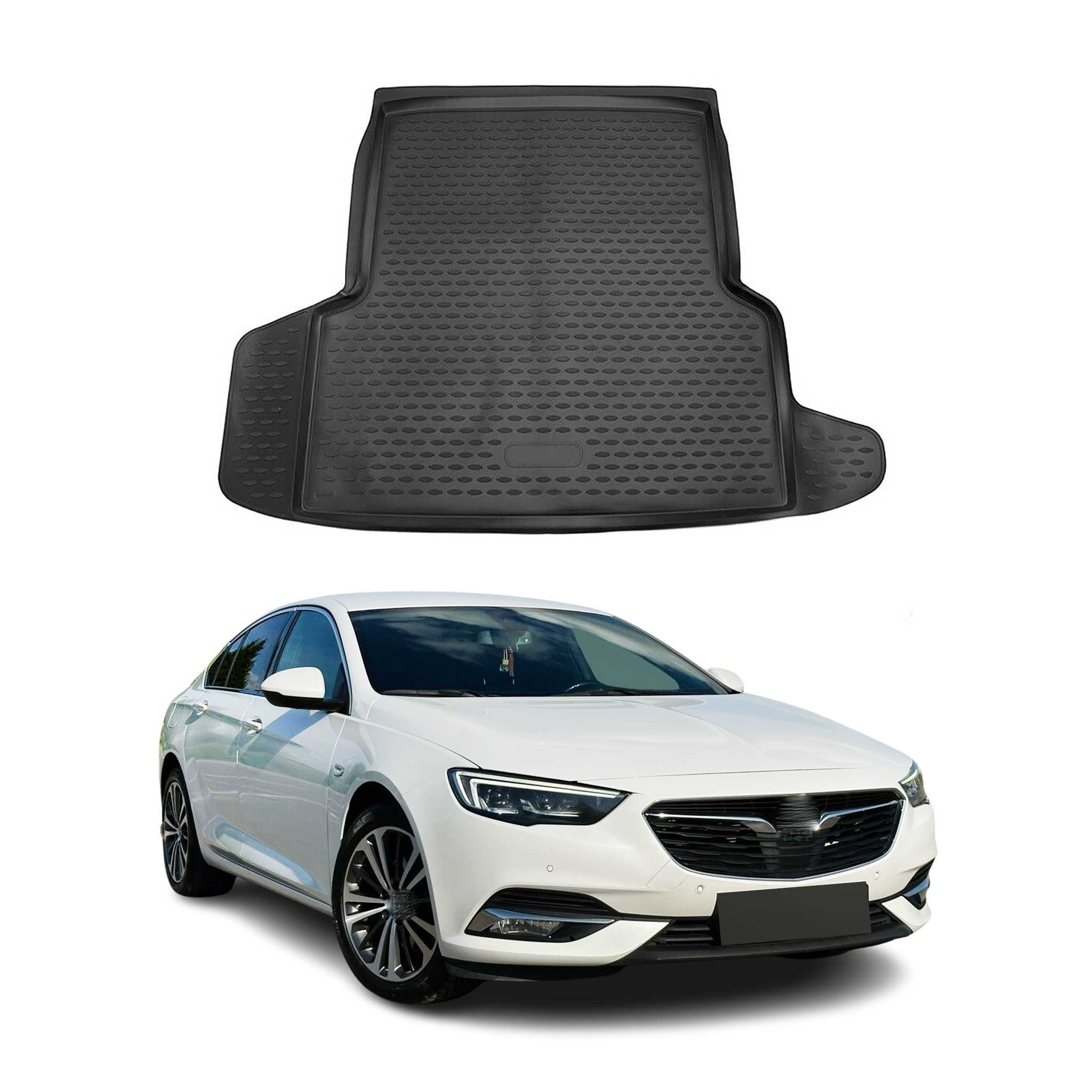 Kofferraummatte Kofferraumwanne für Opel Insignia B Stufenheck 2017-2022 Gummi