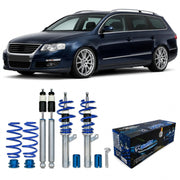 JOM BlueLine Gewindefahrwerk für VW Passat 3C Variant-Modelle 1.6 2.0 2.0T / DSG