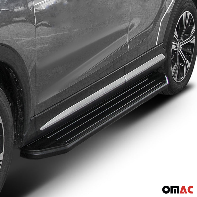 Trittbretter Seitenschweller für Mitsubishi Eclipse Cross 2018-2024 ABE Alu