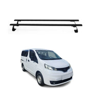 Dachträger Grundtäger für Nissan NV200 2009-2020 75kg Stahl Schwarz 2 tlg