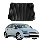 Kofferraumwanne Laderaumwanne für Citroen C4 2004-2010 Schrägheck Gummi TPE