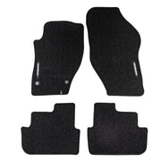 Velours Fußmatten für Peugeot 308 I 2007-13 Autoteppich Automatten Schwarz 4tlg