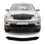 Motorhaube Deflektor Insekten Steinschlagschutz für Infiniti EX35 2013-21 Dunkel