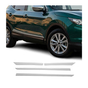 Seitentürleiste Türschutzleiste für Nissan Qashqai J11 2014-2021 Edelstahl 4x