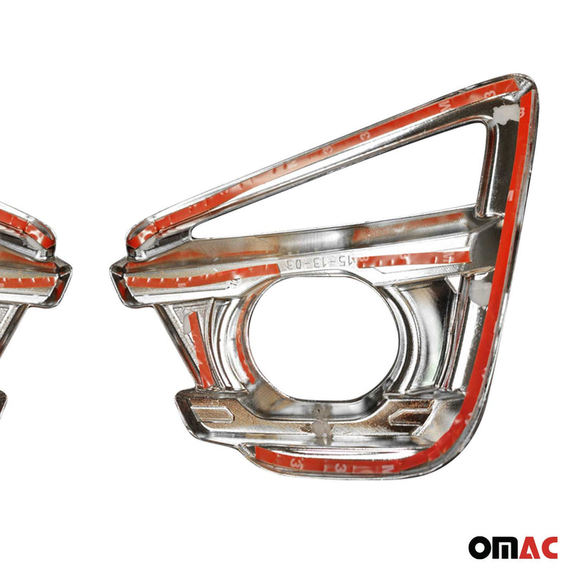 Nebelscheinwerfer Rahmen Umrandung für Mazda CX-5 2015-2017 ABS Chrom