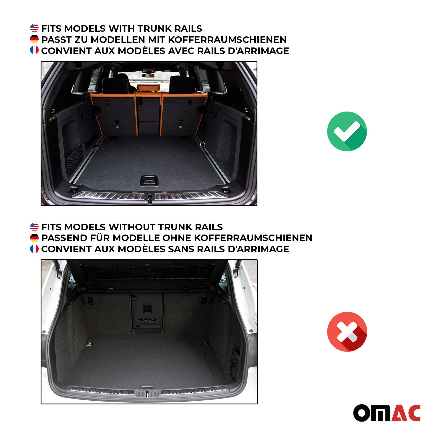 Kofferraummatte Laderaumwanne für Skoda Superb Wagon 2008-2015 ohne Seitennische