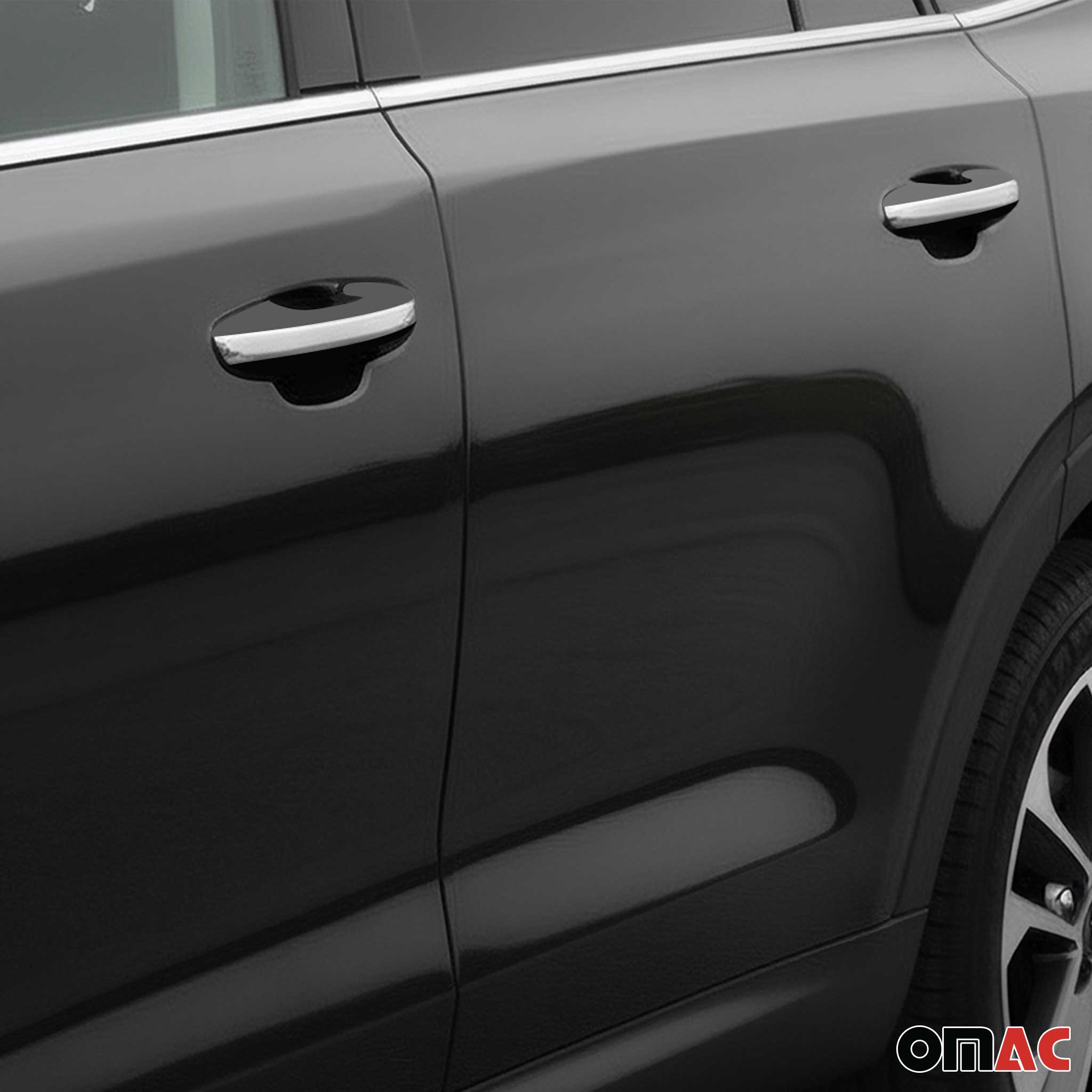Chrom Türgriff Blende für VW Touareg 2010-2018 4tür Edelstahl 8tlg