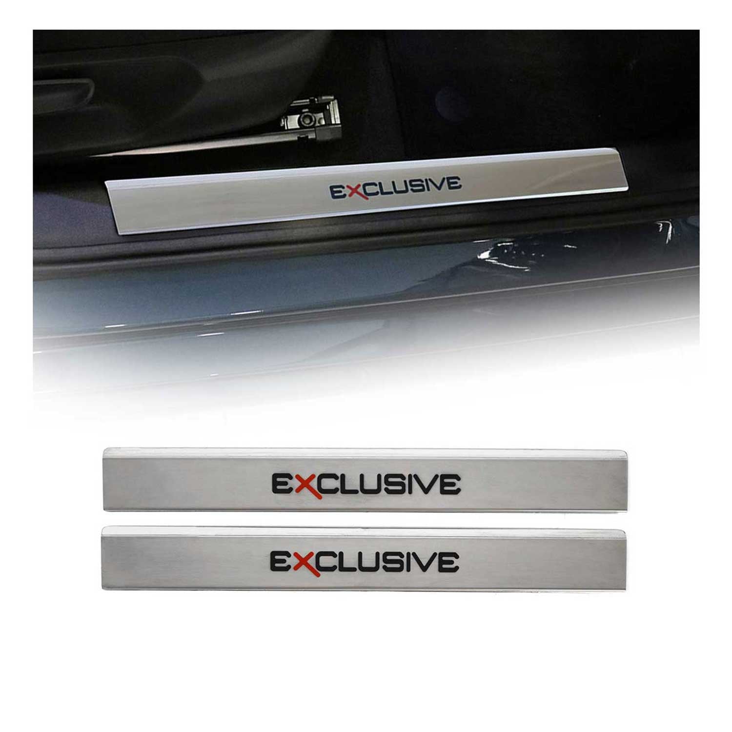 Einstiegsleisten Türschweller Exclusive für Skoda Scala 2019-2025 Edelstahl 2x