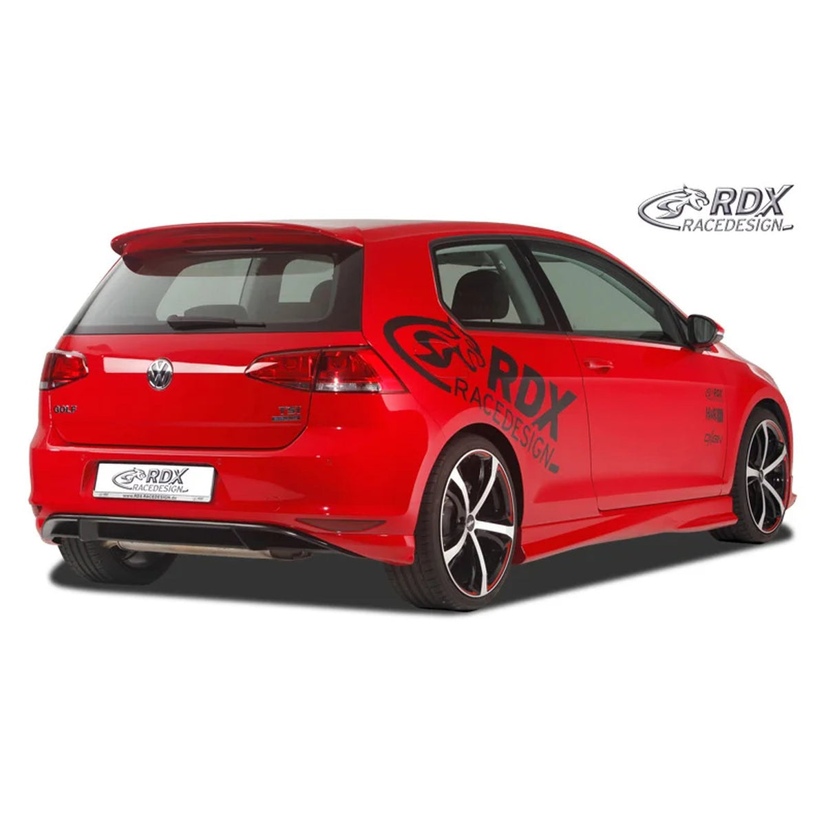 RDX Heckschürzenansatz Corners für VW Golf VII HB 3/5-türer 2012- exkl. GTi/GTD