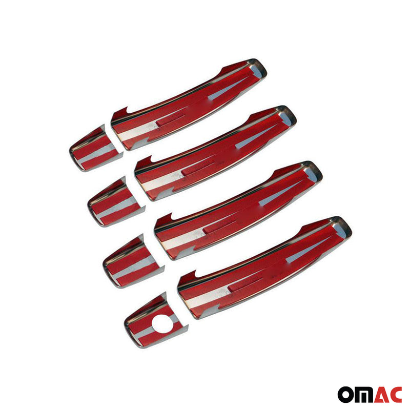 Türgriff Blende Türgriffkappen für Chevrolet Trax 2013-2021 4Tür Edelstahl 8x