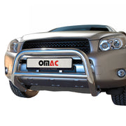 Frontbügel Schutz Frontschutzbügel für Toyota RAV4 2006-2010 Stahl ABE Silber