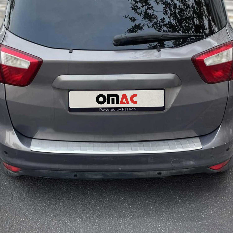 Ladekantenschutz Stoßstangenschutz für Ford C-Max 2 2010-2019 Chrom Gebürstet