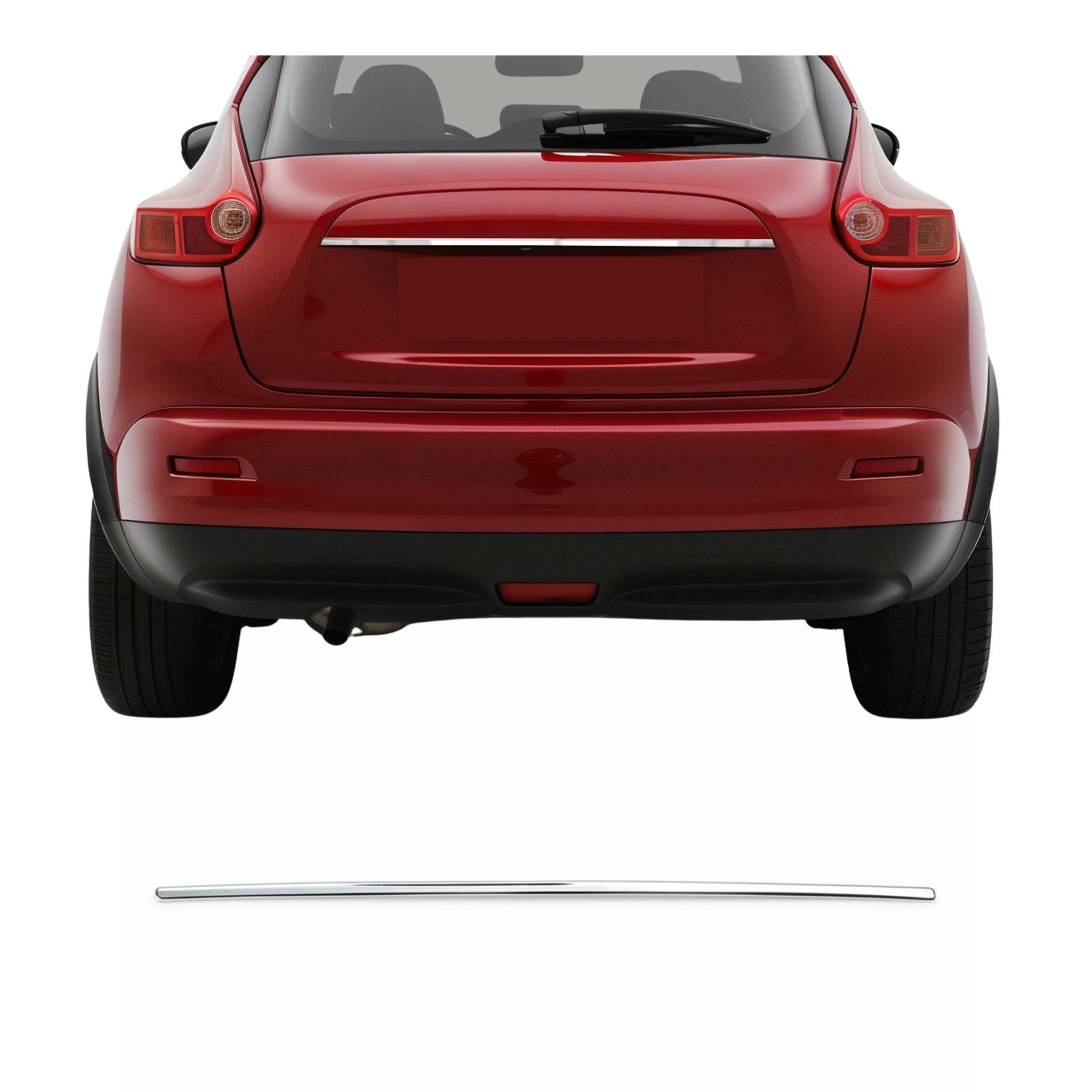 Heckklappe Kofferraumöffner Griff für Nissan Juke 2010-2019 Edelstahl Chrom