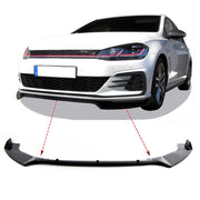 JOM Frontspoiler Lippe Splitter für VW Golf 7 GTi Bj. 2012-2018 schwarz glänzend
