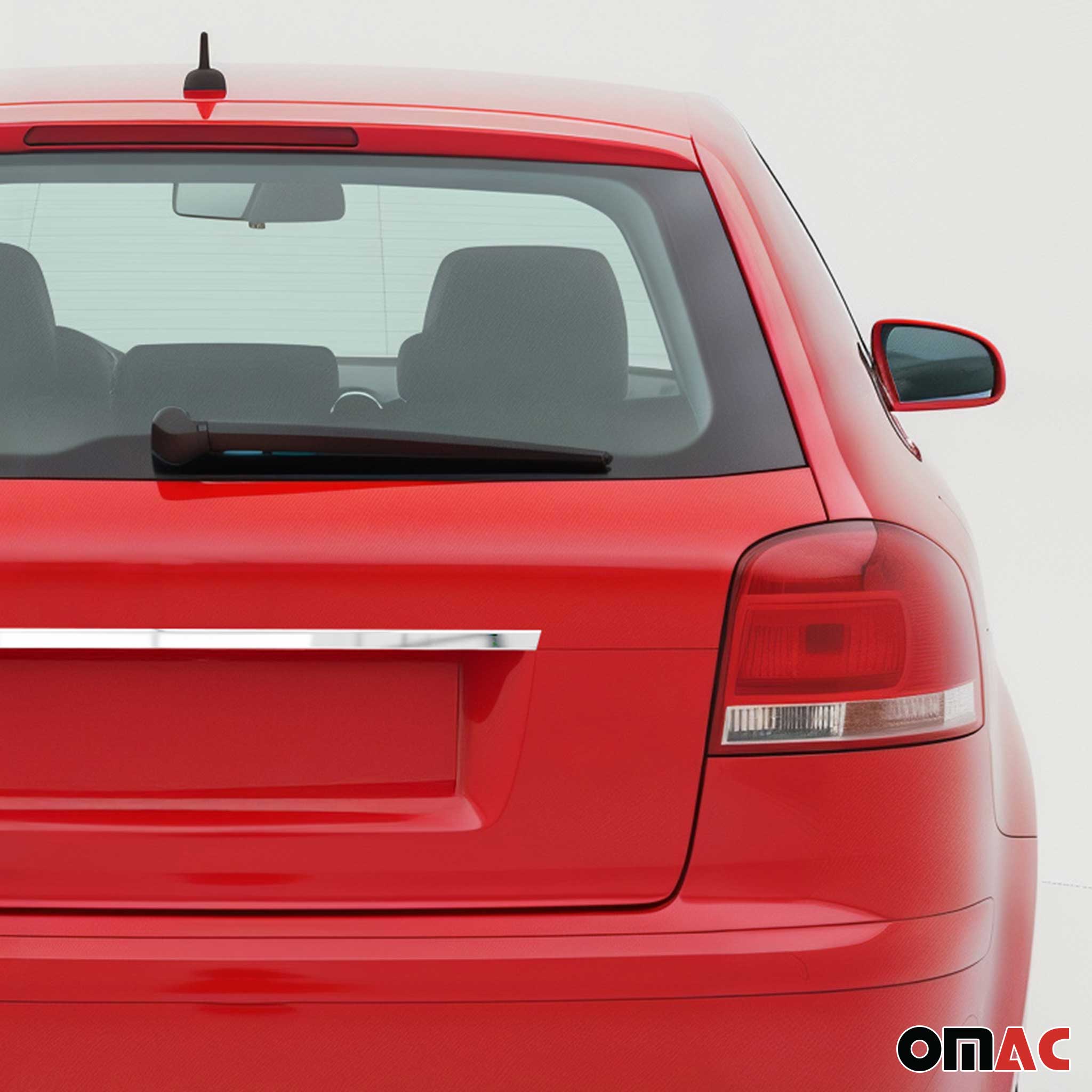 Kofferraumleiste Heckklappe Leiste für Audi A3 2004-2012 Edelstahl Chrom 1tlg