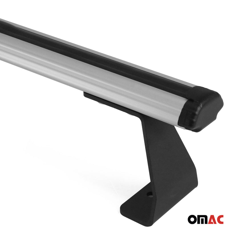 Dachträger Grundtäger für Opel Vivaro A 2001-2014 75kg Aluminium Silber 3 tlg