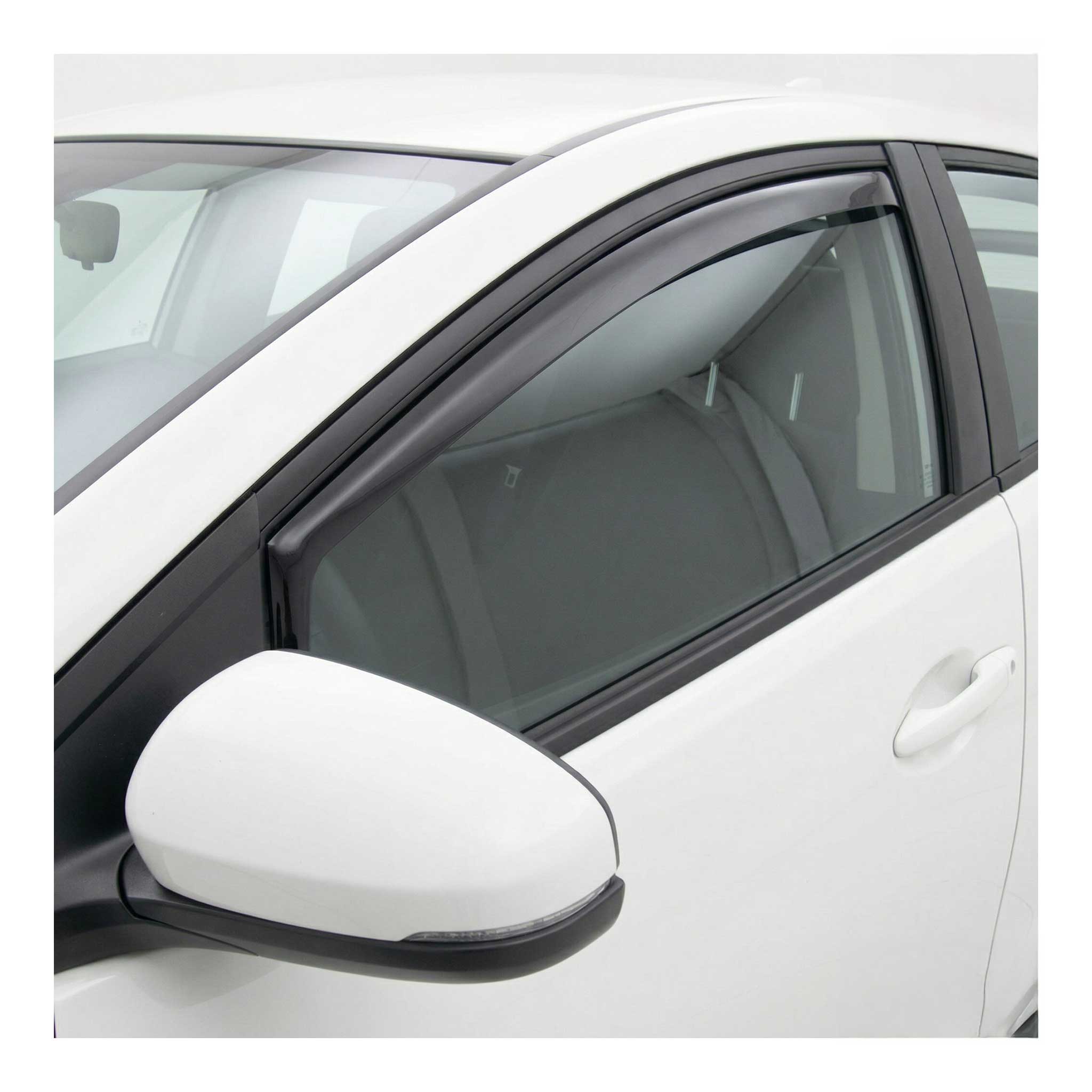 Windabweiser Regenabweiser für Honda Civic Stufenheck 2012-2015 Dunkel Acryl 2x