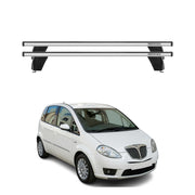 Menabo Dachträger Grundtäger für Lancia Musa 2007-2012 75kg Alu Silber 2 tlg