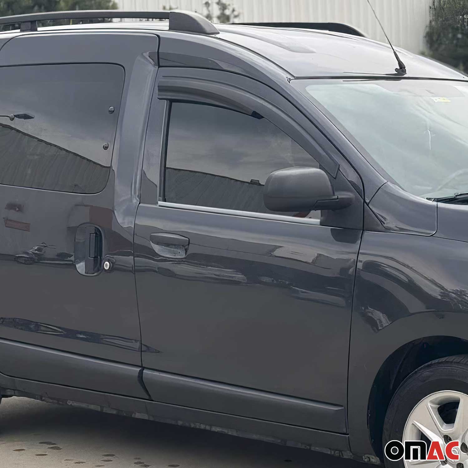 Fensterleisten Zierleisten für Dacia Dokker 2012-2021 Edelstahl Chrom 2tlg
