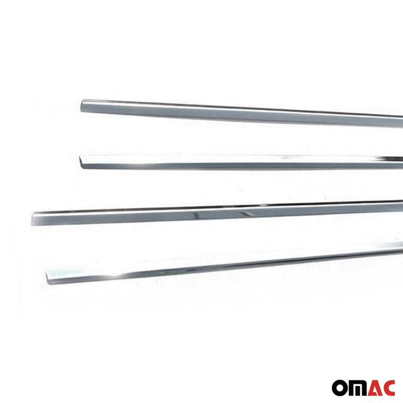 Fensterleisten Zierleisten für Toyota Corolla Verso 2004-2009 Edelstahl Chrom 4x
