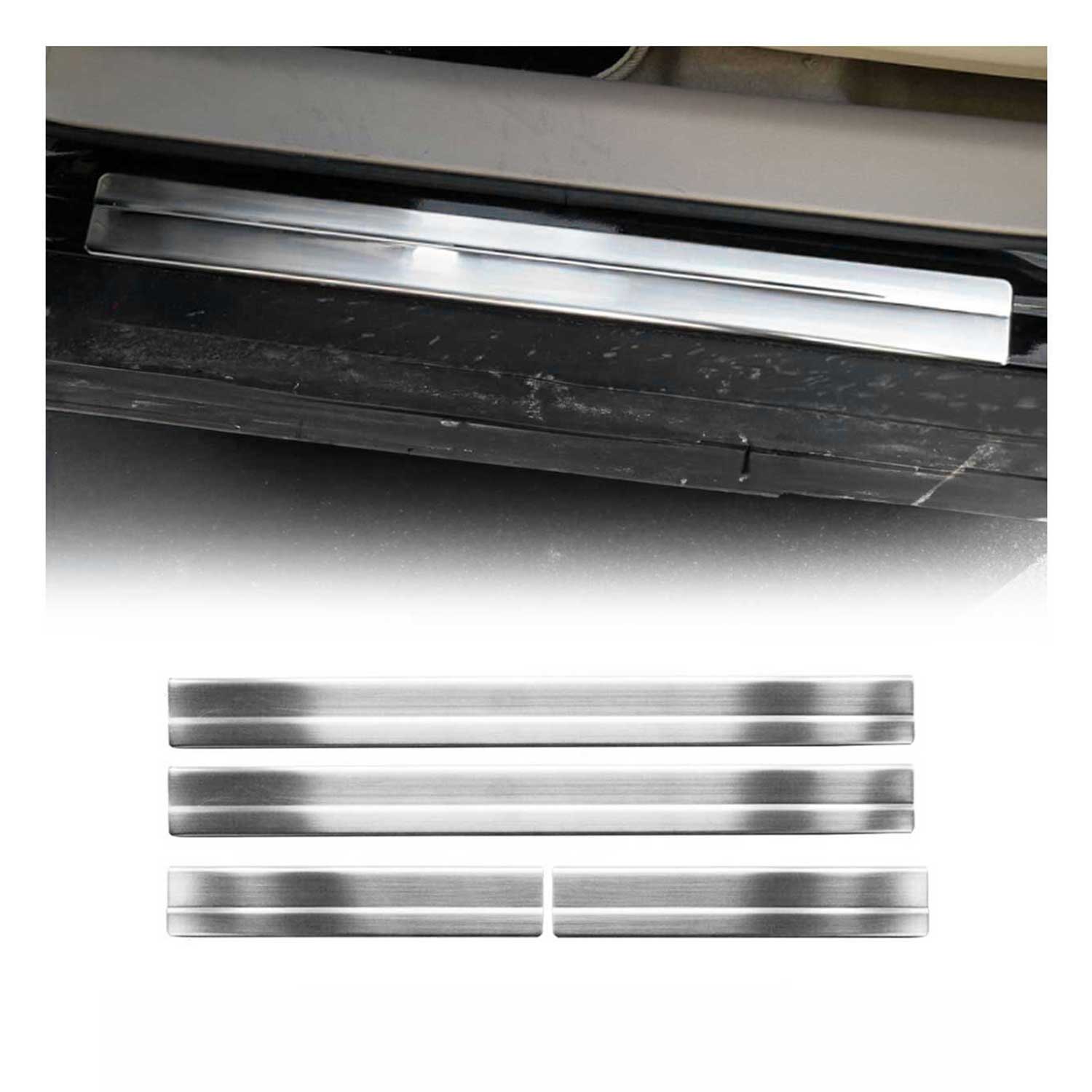 Einstiegsleisten Türschweller für Nissan X-Trail T32 2014-2021 Edelstahl 4x