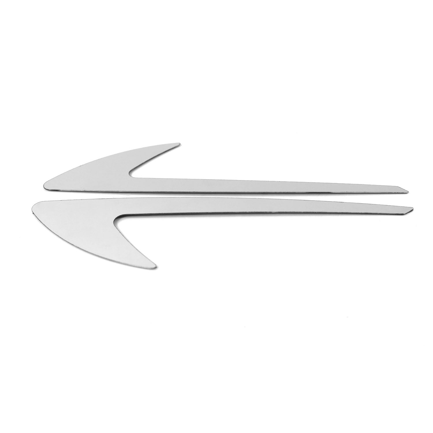 Seitendekor Autodecor für VW Transporter Caravelle 2003-2015 Edelstahl Chrom 2x