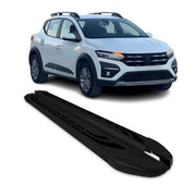 Seitenschweller Trittbretter für Dacia Sandero Stepway 2021-2026 Alu Schwarz