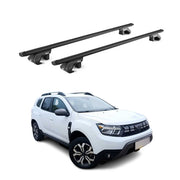 Dachträger Grundtäger für Dacia Duster mk3 2024-2026 90kg Alu Schwarz 2x ABE
