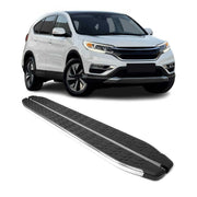 Trittbretter Seitenschweller für Honda CR-V 2012-2019 Edelstahl Schwarz Silber