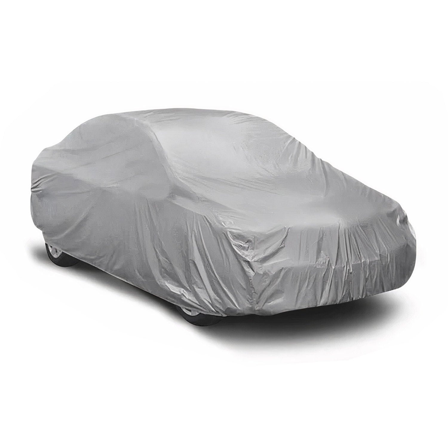 Auto Schutzhülle Vollgarage Autoabdeckung Universal Grau 460x165x119