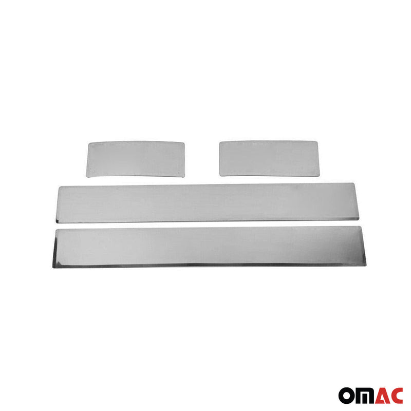 Einstiegsleisten Türschweller für Opel Crossland X 2017-2025 Edelstahl Silber 4x