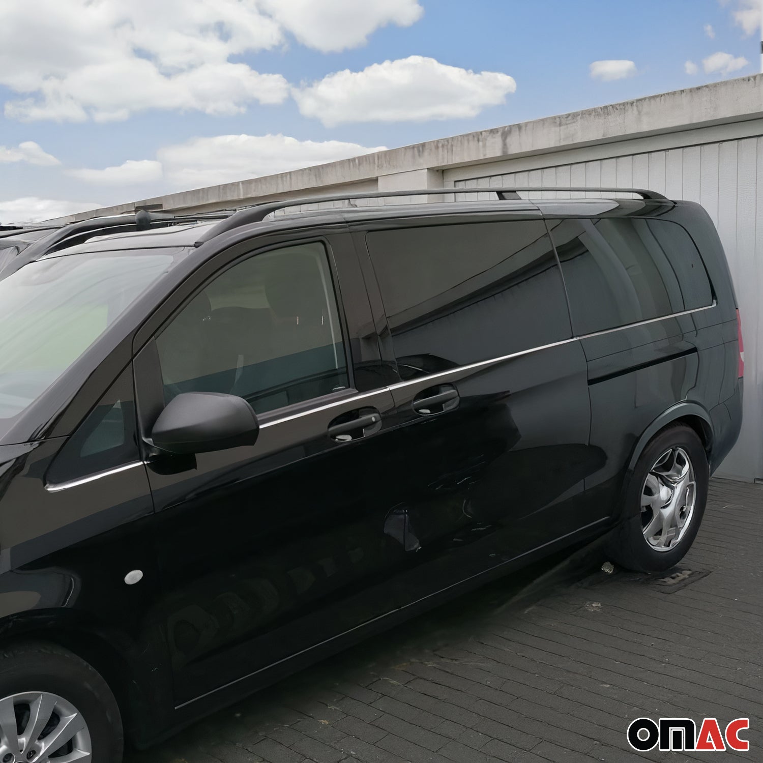 Fensterleisten für Mercedes Vito W447 2014-2026 Extra Langer Radstand Chrom 8x