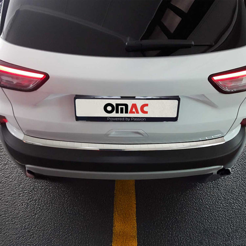 Ladekantenschutz Stoßstangenschutz für Ford Kuga 3 2019-2025 Edelstahl Silber