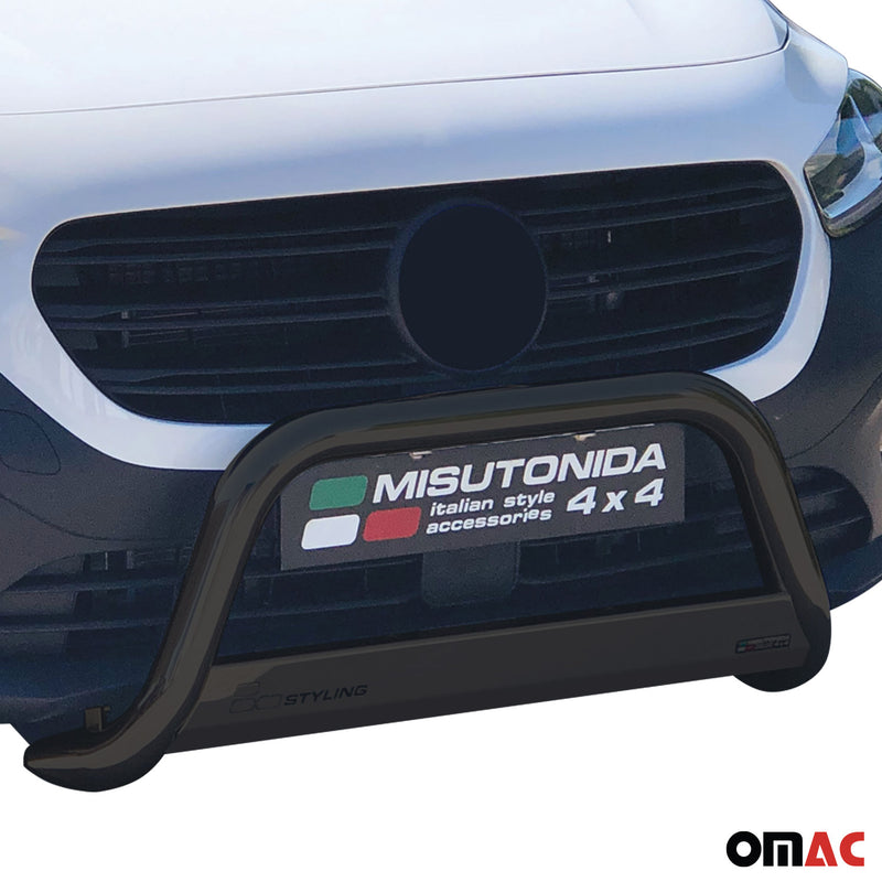 Frontbügel Frontschutzbügel für Mercedes Citan L2 2021-2025 ø63mm Stahl Schwarz